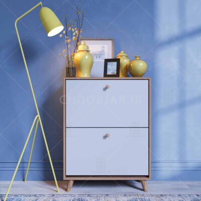 جاکفشی داشبوردی دو درب عمودی مدرن آپارتمانی