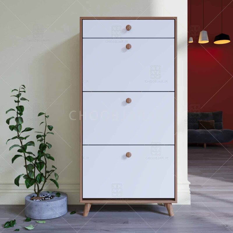 جاکفشی داشبوردی سه درب کشودار مدرن آپارتمانی جاکفشی داشبوردی سه درب کشودار مدرن آپارتمانی