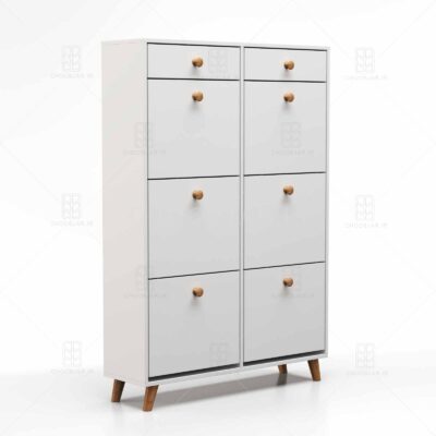 جاکفشی داشبوردی مدرن آپارتمانی سفید