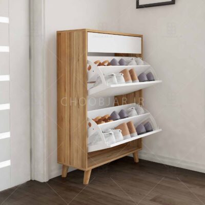 جاکفشی داشبوردی دو درب کشودار طرح ایکیا