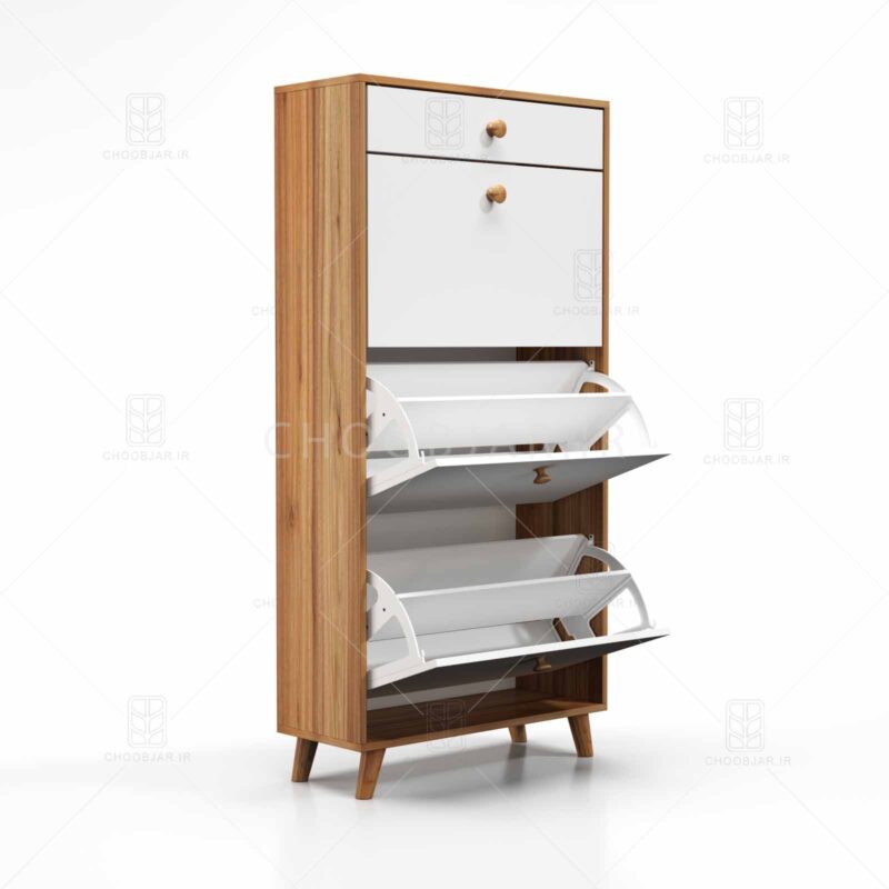 جاکفشی داشبوردی سه درب کشودار مدرن آپارتمانی جاکفشی داشبوردی سه درب کشودار مدرن آپارتمانی