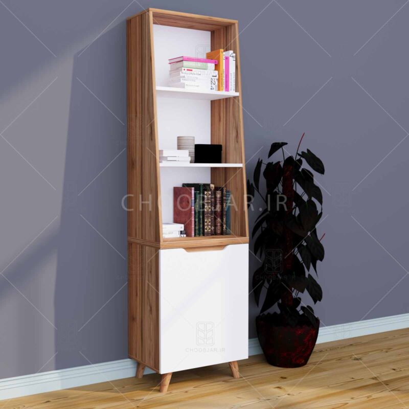 کتابخانه مدرن ام دی اف قفسه دار جدید