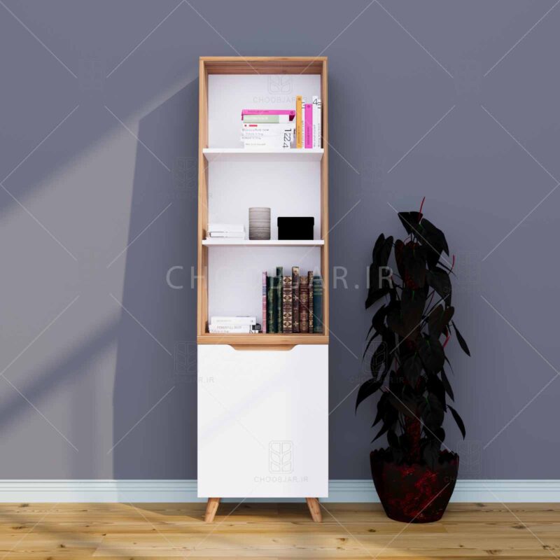 کتابخانه مدرن ام دی اف قفسه دار جدید