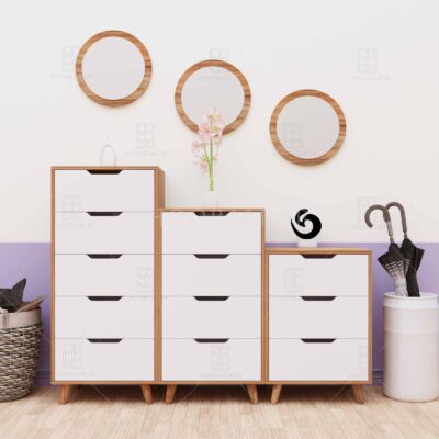 دراور لباس 12 کشو مدرن