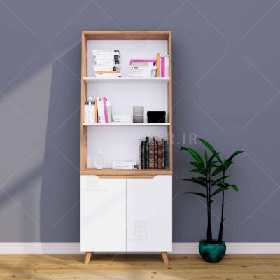 کتابخانه مدرن ام دی اف جدید جادار قفسه دار