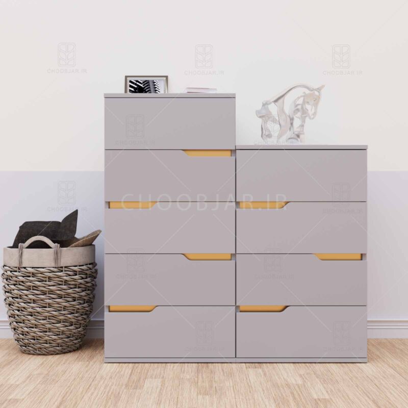 05دراور چهار کشو پالیز ( طول 100- ارتفاع 102) دراور چهار کشو مدرن ام دی اف جدید