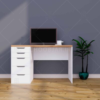 میز تحریر مدرن ام دی اف کشودار جدید