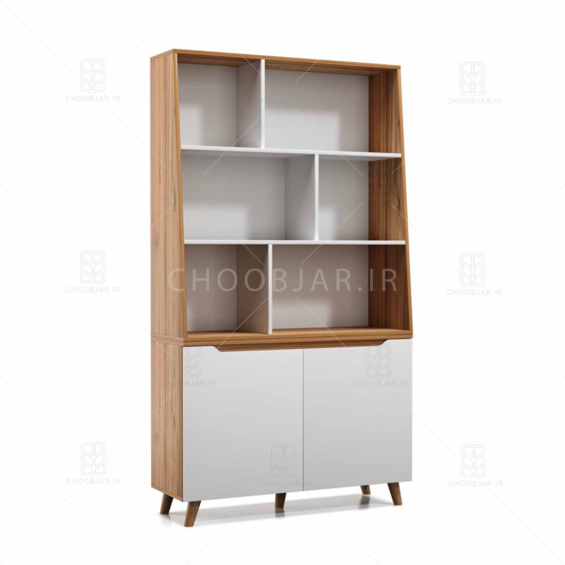 کتابخانه ونیز طول 100 کتابخانه مدرن ام دی اف جادار قفسه دار جدید