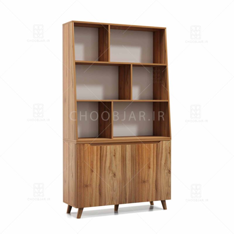کتابخانه ونیز طول 100 کتابخانه مدرن ام دی اف جادار قفسه دار جدید