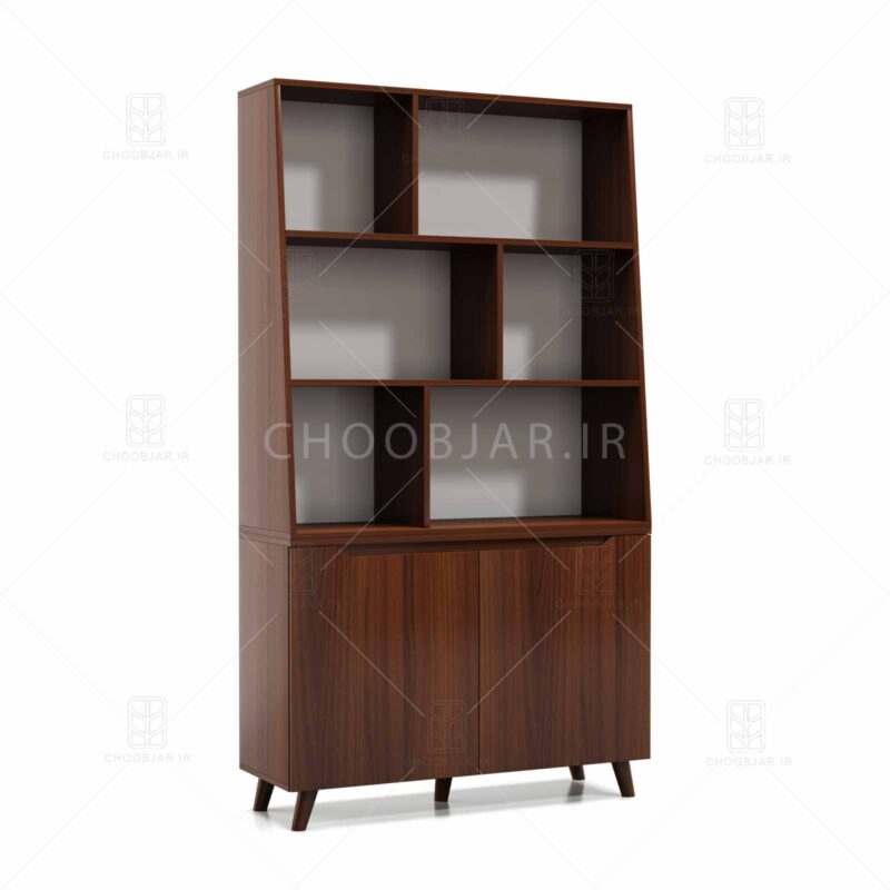 کتابخانه ونیز طول 100 کتابخانه مدرن ام دی اف جادار قفسه دار جدید