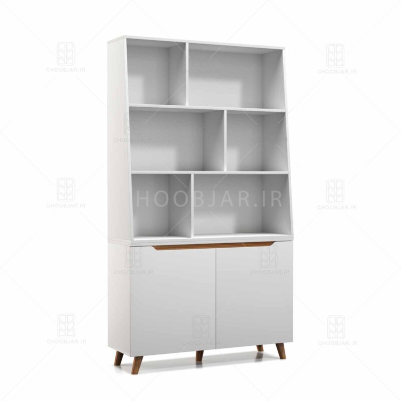 کتابخانه ونیز طول 100 کتابخانه مدرن ام دی اف جادار قفسه دار جدید