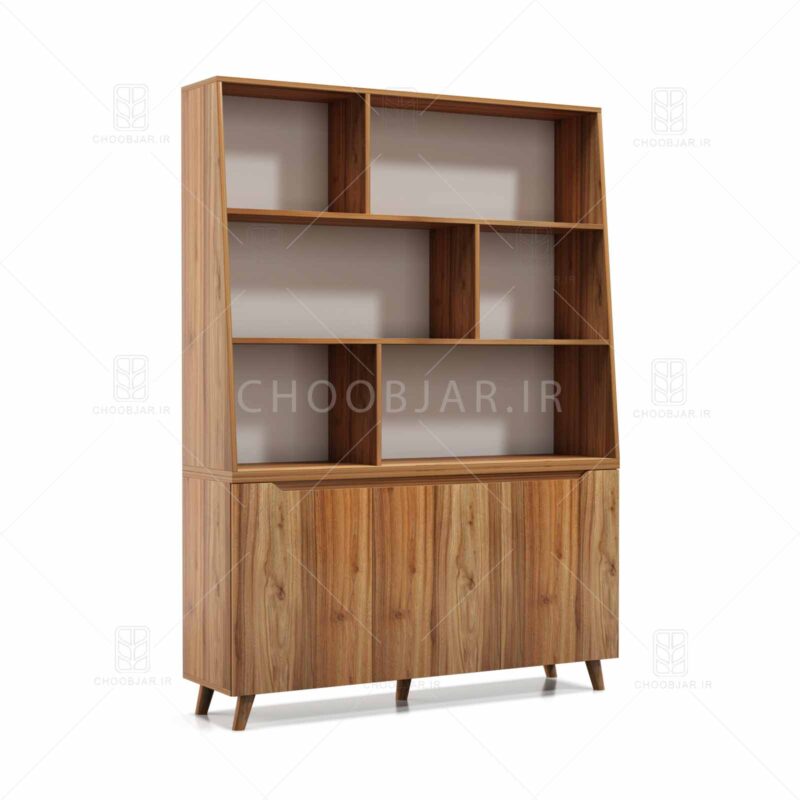 کتابخانه ونیز طول 130 کتابخانه مدرن ام دی اف جادار قفسه دار جدید