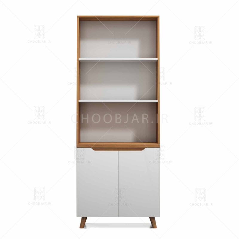 کتابخانه ونیز طول 70 کتابخانه مدرن ام دی اف جدید جادار قفسه دار