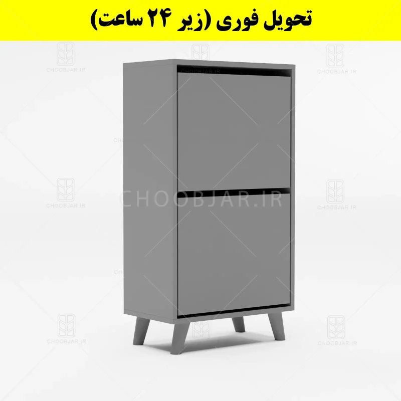 جاکفشی داشبوردی دو درب طرح ایکیا – طول 50 (تحویل فوری) طوسی جاکفشی داشبوردی دو درب طرح ایکیا – طول 50 (تحویل فوری) طوسی