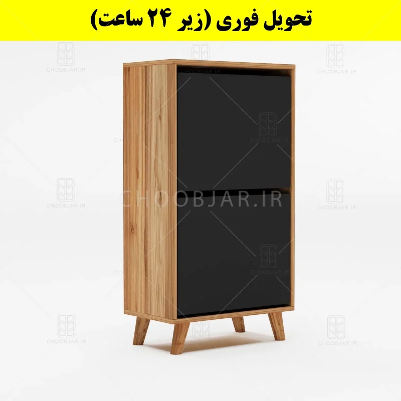 جاکفشی داشبوردی دو درب طرح ایکیا – طول 50 (تحویل فوری) نوک مدادی گردویی جاکفشی داشبوردی دو درب طرح ایکیا – طول 50 (تحویل فوری) نوک مدادی گردویی