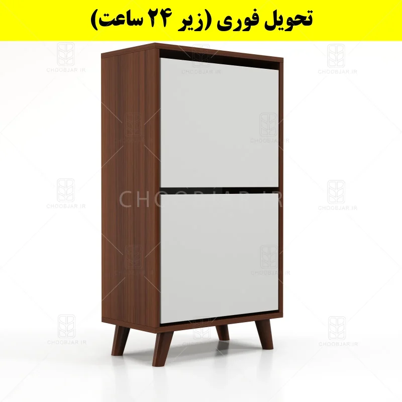 جاکفشی داشبوردی دو درب طرح ایکیا – طول 50 (تحویل فوری) سفید فندوقی جاکفشی داشبوردی دو درب طرح ایکیا – طول 50 (تحویل فوری) سفید فندوقی