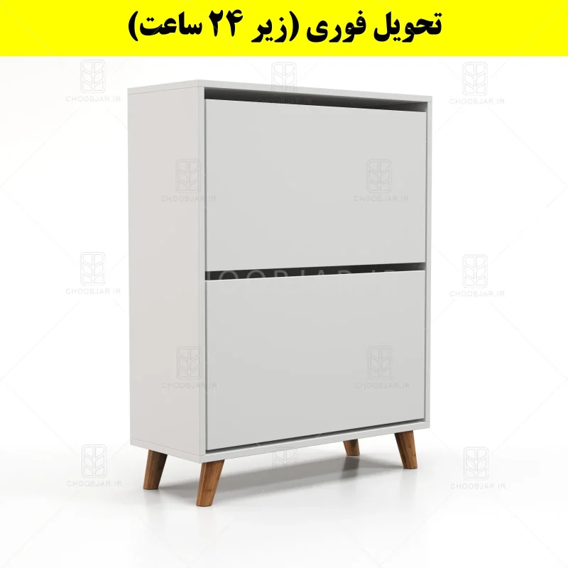جاکفشی داشبوردی دو درب طرح ایکیا – طول 70 (تحویل فوری) سفید جاکفشی داشبوردی دو درب طرح ایکیا – طول 70 (تحویل فوری) سفید
