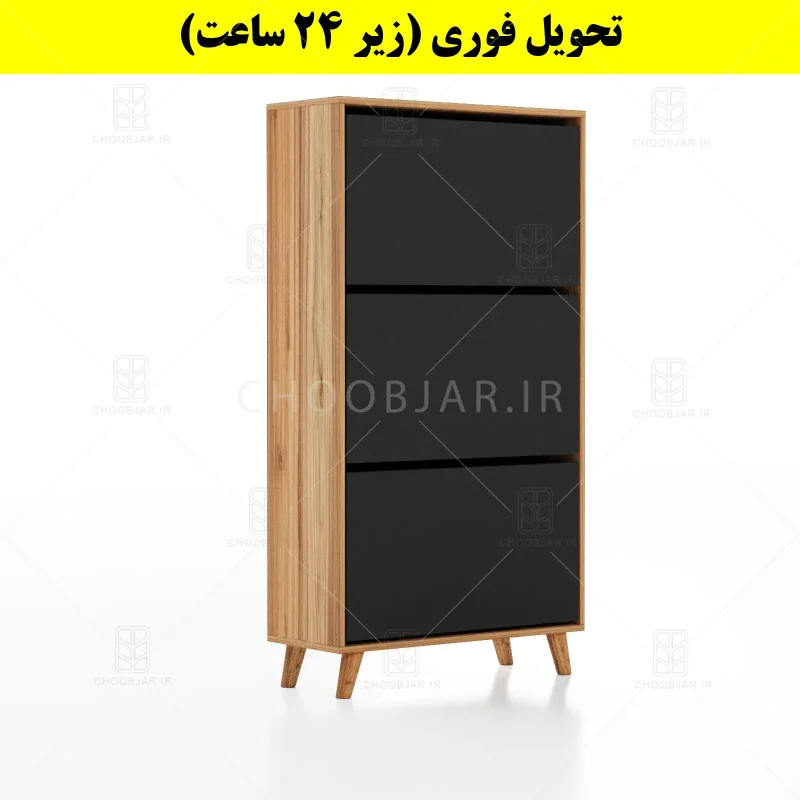 جاکفشی داشبوردی سه درب طرح ایکیا – طول 70 (تحویل فوری) نوک مدادی گردویی جاکفشی داشبوردی سه درب طرح ایکیا – طول 70 (تحویل فوری) نوک مدادی گردویی