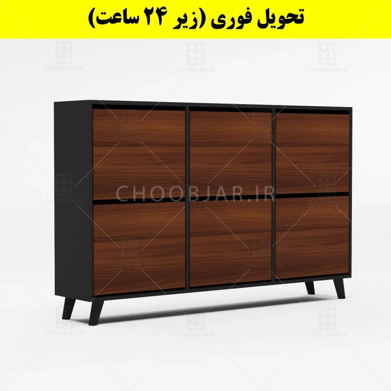 جاکفشی داشبوردی شش درب طرح ایکیا – طول 150 (تحویل فوری) فندوقی نوک مدادی جاکفشی داشبوردی شش درب طرح ایکیا – طول 150 (تحویل فوری) فندوقی نوک مدادی