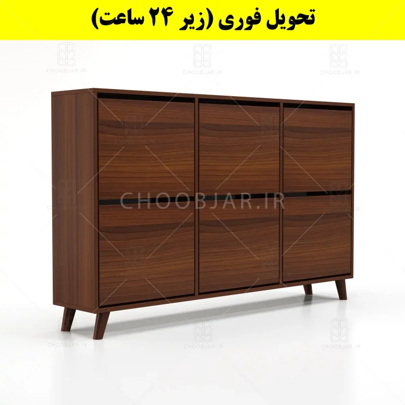 جاکفشی داشبوردی شش درب طرح ایکیا – طول 150 (تحویل فوری) فندوقی جاکفشی داشبوردی شش درب طرح ایکیا – طول 150 (تحویل فوری) فندوقی