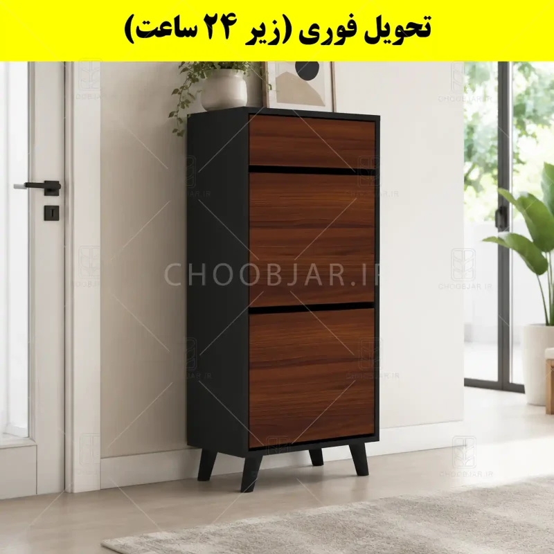 جاکفشی داشبوردی دو درب کشودار طرح ایکیا – طول 50 (تحویل فوری) فندوقی نوک مدادی جاکفشی داشبوردی دو درب کشودار طرح ایکیا – طول 50 (تحویل فوری) فندوقی نوک مدادی