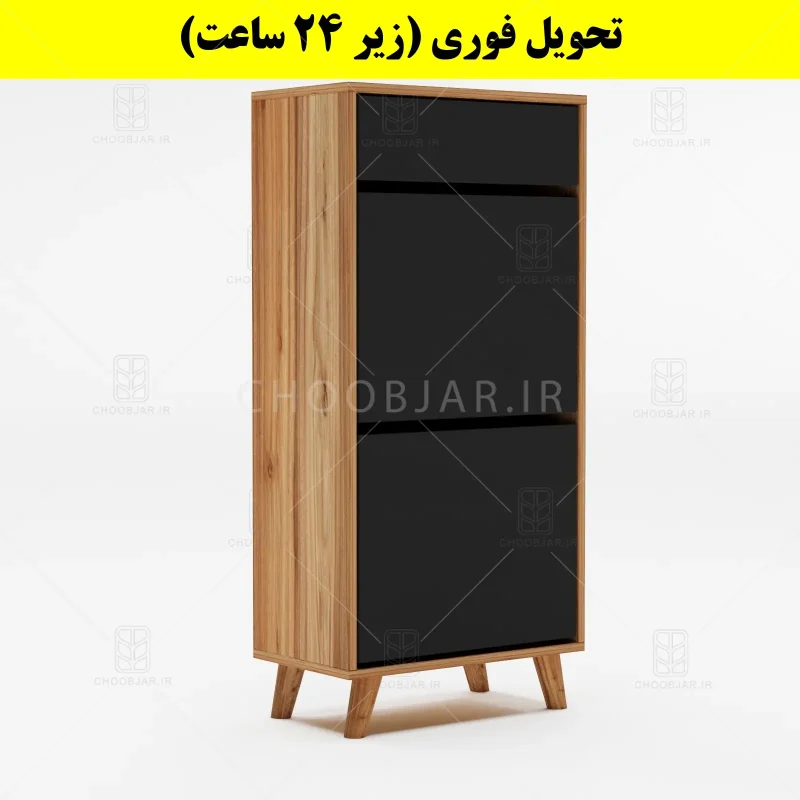 جاکفشی داشبوردی دو درب کشودار طرح ایکیا – طول 50 (تحویل فوری) نوک مدادی گردویی جاکفشی داشبوردی دو درب کشودار طرح ایکیا – طول 50 (تحویل فوری) نوک مدادی گردویی