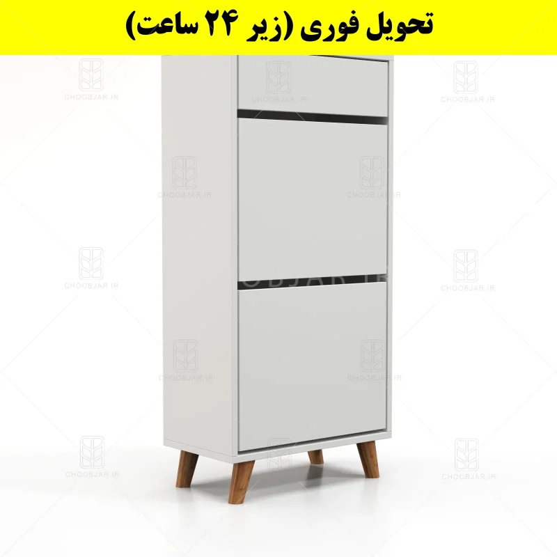 جاکفشی داشبوردی دو درب کشودار طرح ایکیا – طول 50 (تحویل فوری) سفید جاکفشی داشبوردی دو درب کشودار طرح ایکیا – طول 50 (تحویل فوری) سفید