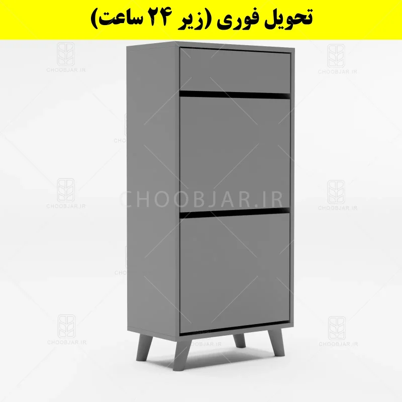 جاکفشی داشبوردی دو درب کشودار طرح ایکیا – طول 50 (تحویل فوری) طوسی جاکفشی داشبوردی دو درب کشودار طرح ایکیا – طول 50 (تحویل فوری) طوسی