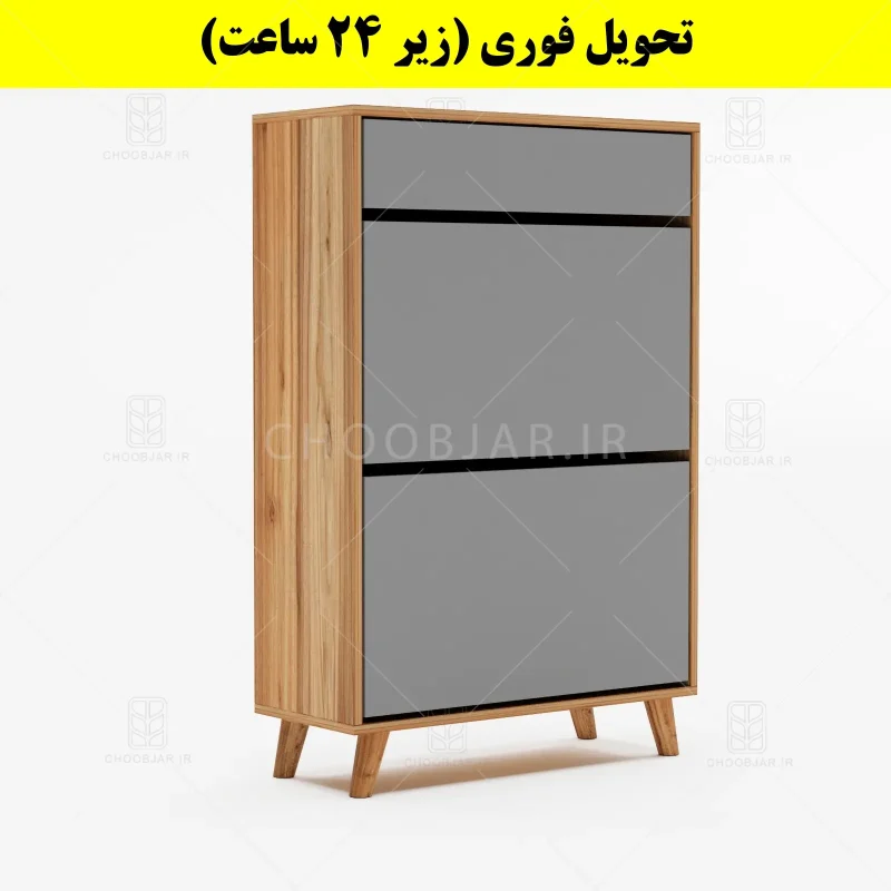 جاکفشی داشبوردی دو درب کشودار طرح ایکیا – طول 70 (تحویل فوری) طوسی گردویی جاکفشی داشبوردی دو درب کشودار طرح ایکیا – طول 70 (تحویل فوری) طوسی گردویی