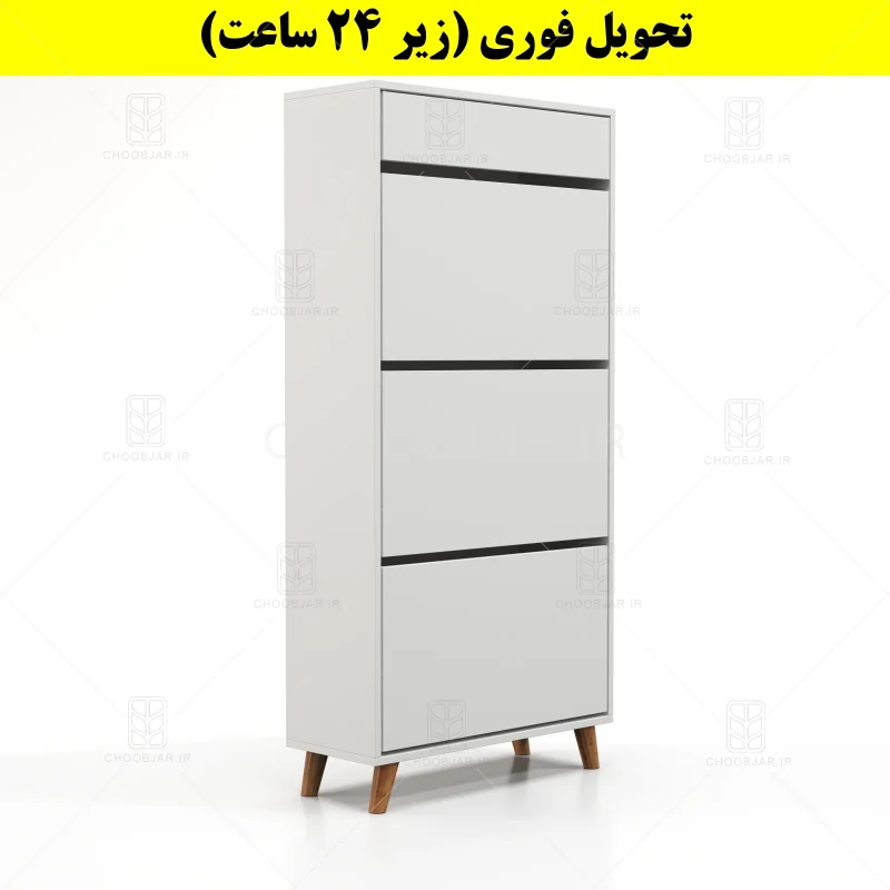 جاکفشی داشبوردی سه درب کشودار طرح ایکیا – طول 70 (تحویل فوری) سفید جاکفشی داشبوردی سه درب کشودار طرح ایکیا – طول 70 (تحویل فوری) سفید