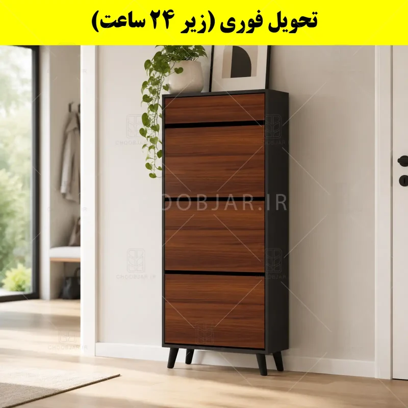 جاکفشی داشبوردی سه درب کشودار طرح ایکیا – طول 70 (تحویل فوری) فندوقی نوک مدادی جاکفشی داشبوردی سه درب کشودار طرح ایکیا – طول 70 (تحویل فوری) فندوقی نوک مدادی
