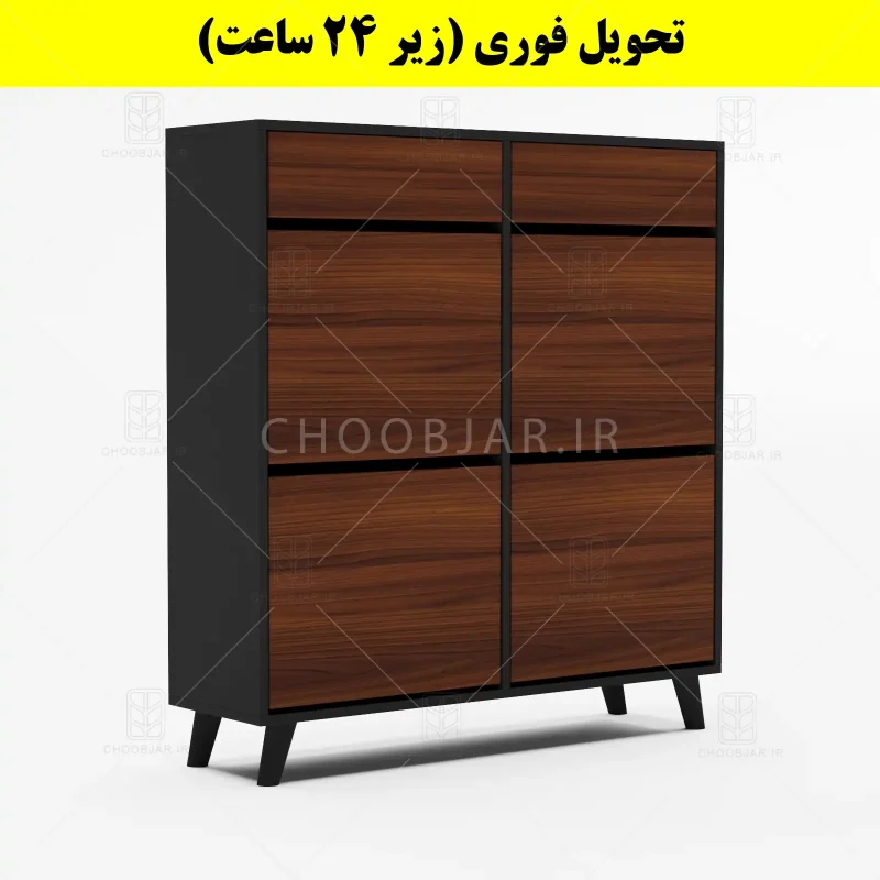 جاکفشی داشبوردی چهار درب کشودار طرح ایکیا – طول 100 (تحویل فوری) فندوقی نوک مدادی جاکفشی داشبوردی چهار درب کشودار طرح ایکیا – طول 100 (تحویل فوری) فندوقی نوک مدادی