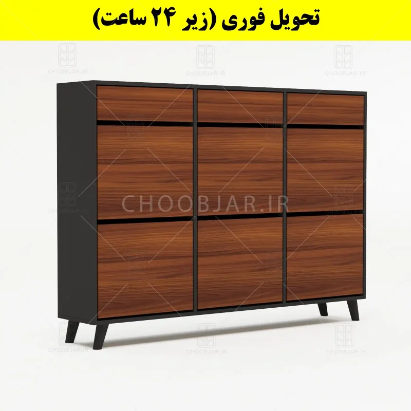 جاکفشی داشبوردی شش درب کشودار طرح ایکیا – طول 150 (تحویل فوری) فندوقی نوک مدادی جاکفشی داشبوردی شش درب کشودار طرح ایکیا – طول 150 (تحویل فوری) فندوقی نوک مدادی