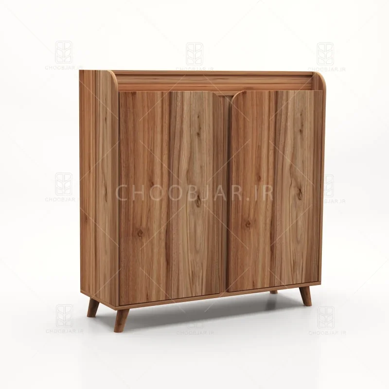 جاکفشی کنسولی آریا کد 102 گردویی