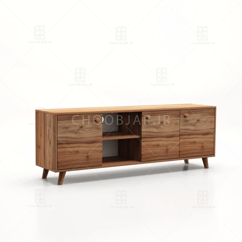 میز تلویزیون کد 102 گردویی