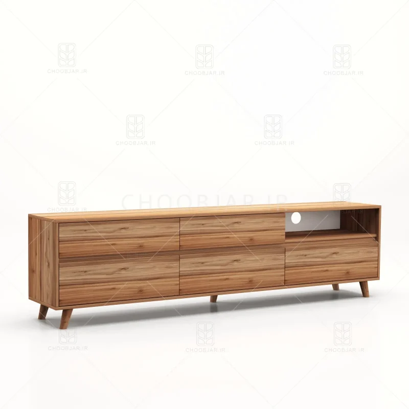 میز تلویزیون کد 108 گردویی میز تلویزیون کد 108 گردویی