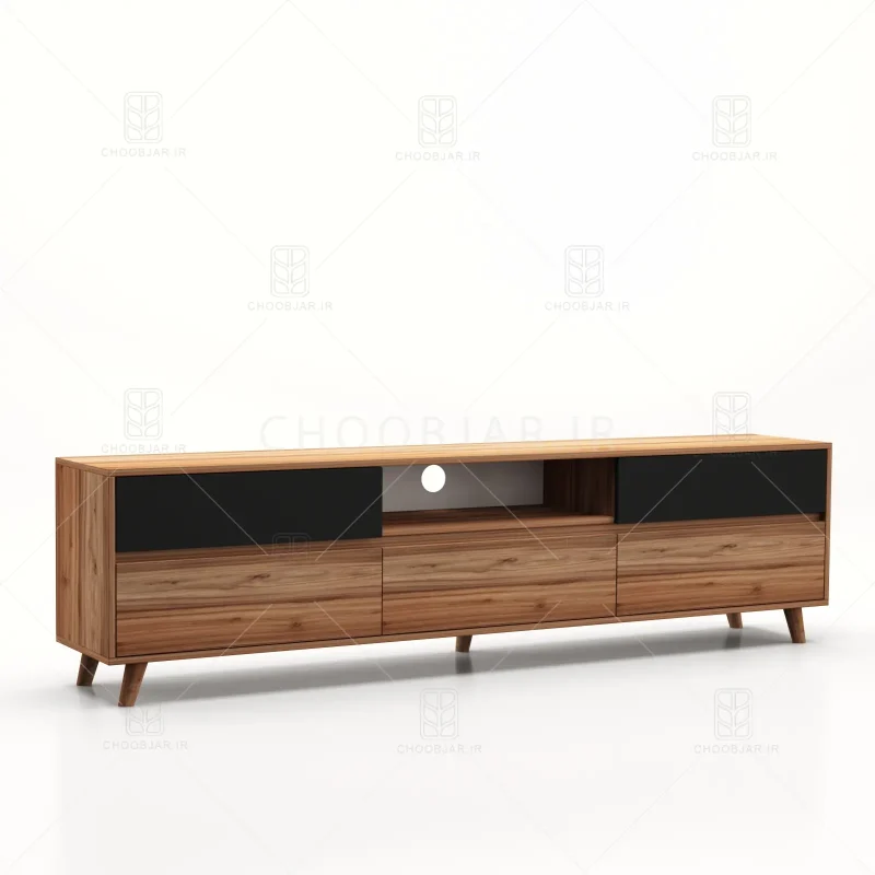 میز تلویزیون کد 112 گردویی