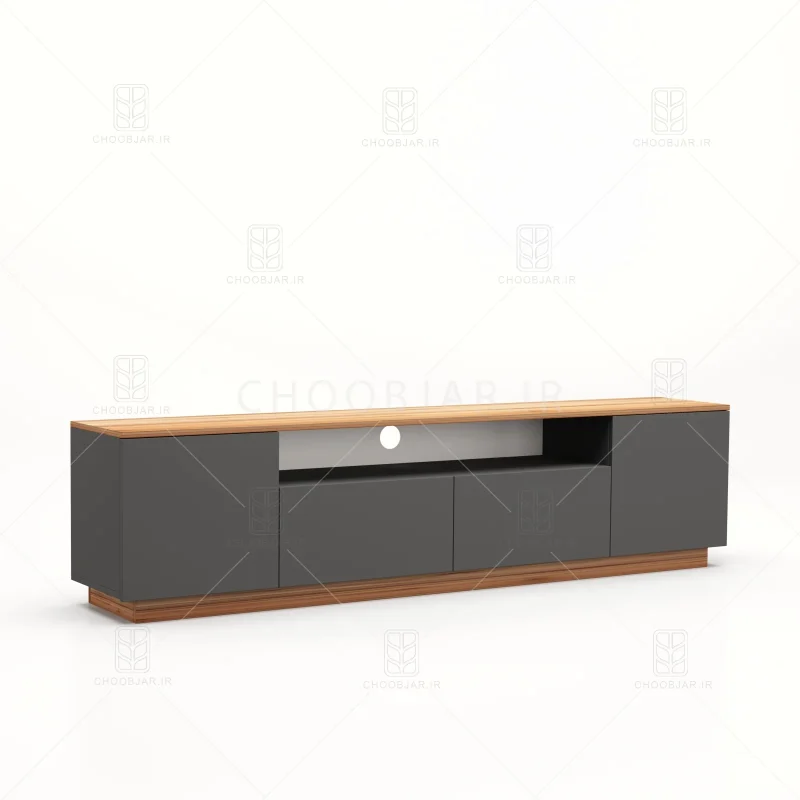 میز تلویزیون کد 119 نوک مدادی گردویی