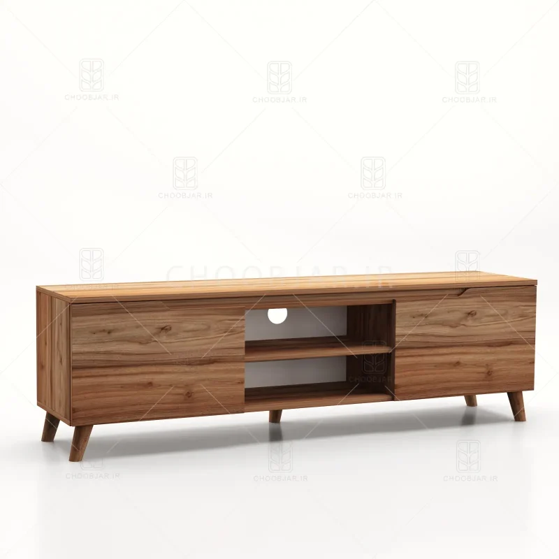 میز تلویزیون کد 127 گردویی میز تلویزیون کد 127 گردویی