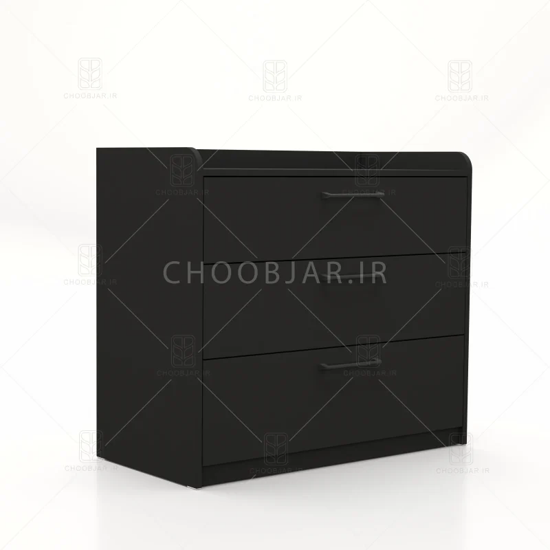 دراور دستگیره فلزی آرین سه کشو - طول 90 مشکی دراور دستگیره فلزی آرین سه کشو - طول 90 مشکی