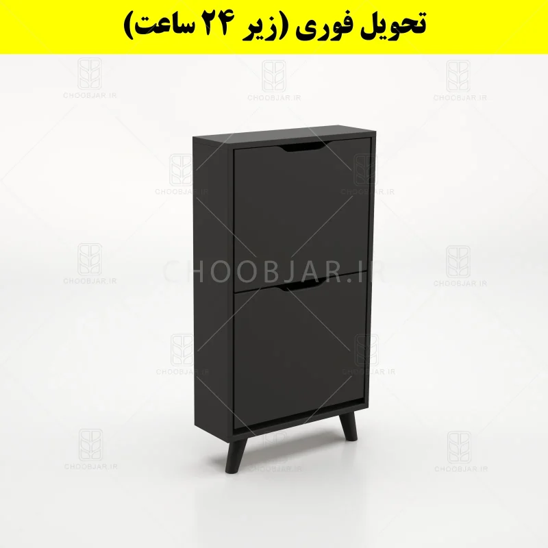 جاکفشی داشبوردی باریک دو درب النا – طول 50 (تحویل فوری) نوک مدادی