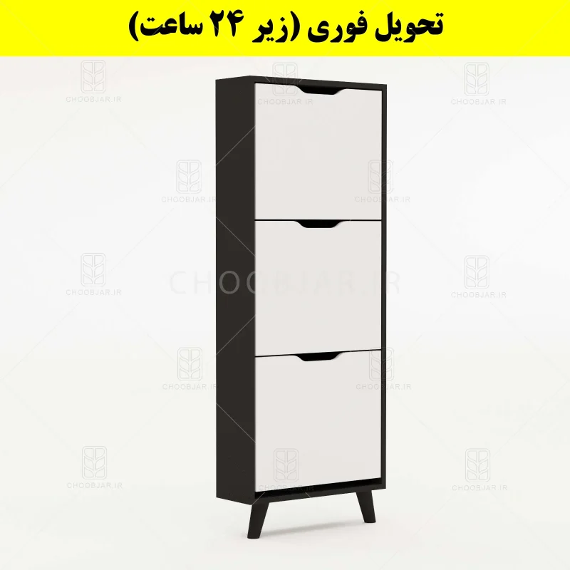 جاکفشی داشبوردی باریک سه درب النا – طول 50 (تحویل فوری) سفید نوک مدادی جاکفشی داشبوردی باریک سه درب النا – طول 50 (تحویل فوری) سفید نوک مدادی