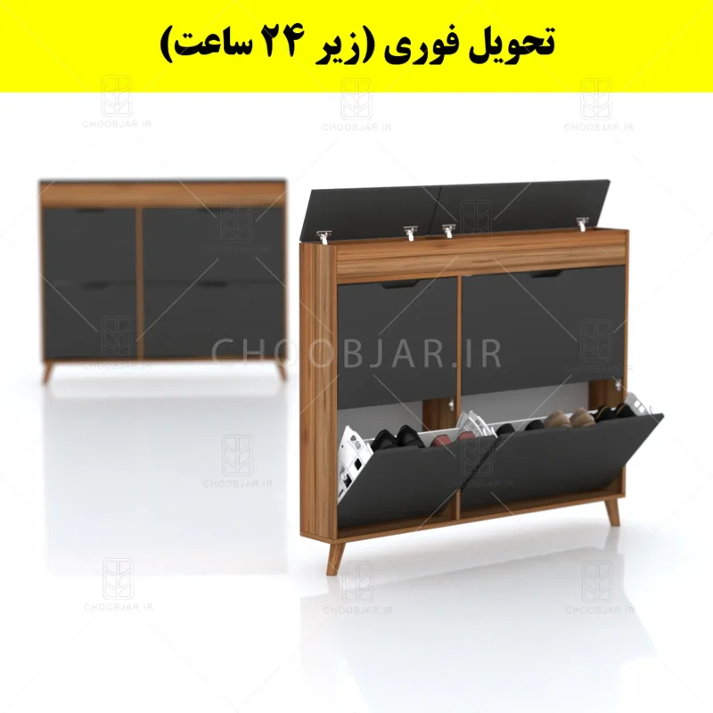 جاکفشی داشبوردی باریک باکس دار چهار درب النا – طول 125 (تحویل فوری) نوک مدادی گردویی جاکفشی داشبوردی باریک باکس دار چهار درب النا – طول 125 (تحویل فوری) نوک مدادی گردویی