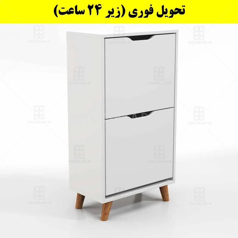 جاکفشی داشبوردی دو درب النا – طول 50 (تحویل فوری) سفید جاکفشی داشبوردی دو درب النا – طول 50 (تحویل فوری) سفید