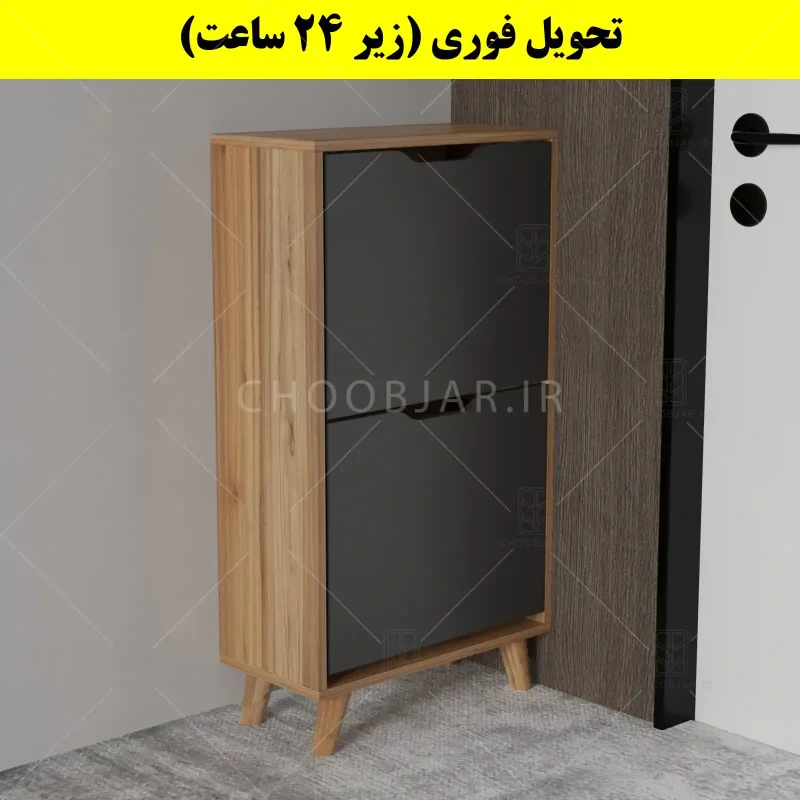 جاکفشی داشبوردی دو درب النا – طول 50 (تحویل فوری) نوک مدادی گردویی جاکفشی داشبوردی دو درب النا – طول 50 (تحویل فوری) نوک مدادی گردویی