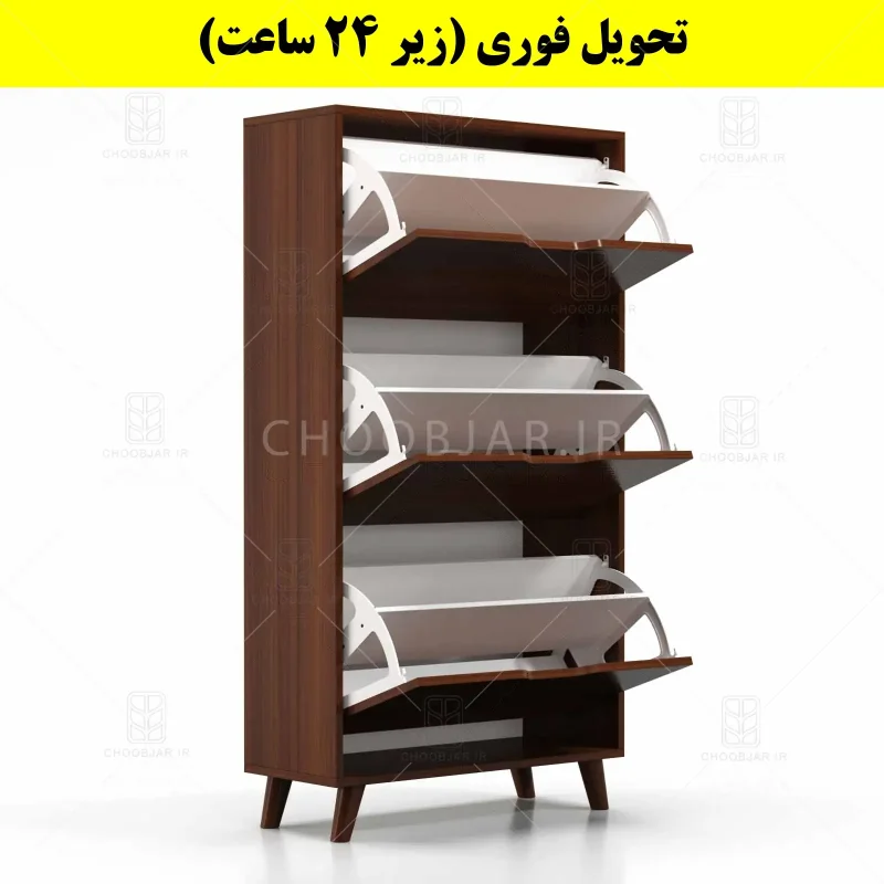 جاکفشی داشبوردی سه درب النا – طول 70 (تحویل فوری) فندوقی