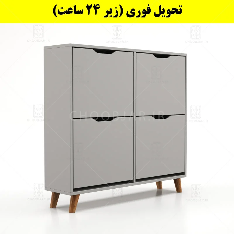 جاکفشی داشبوردی چهار درب النا – طول 100 (تحویل فوری) طوسی