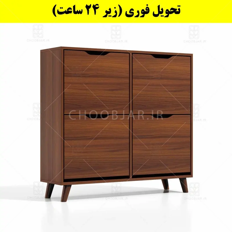 جاکفشی داشبوردی چهار درب النا – طول 100 (تحویل فوری) فندوقی