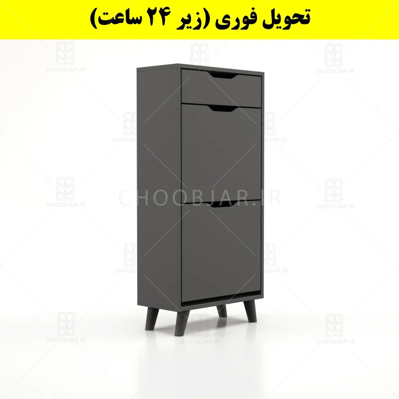 جاکفشی داشبوردی دو درب کشودار النا – طول 50 (تحویل فوری) نوک مدادی