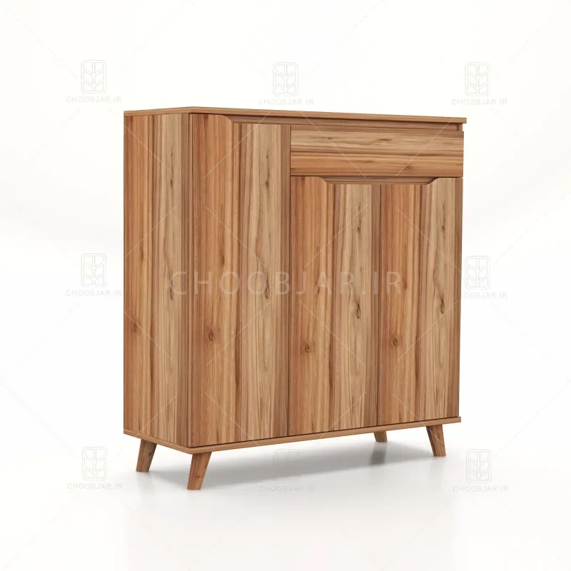 جاکفشی کنسولی روما 3 درب طول 90 گردویی